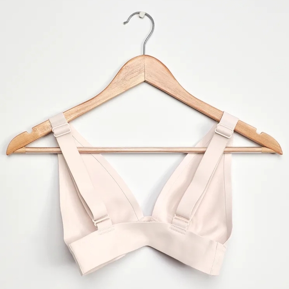 NWT FP Erin Scuba Neo Plunge Bralette Pink - Picture 6 of 14